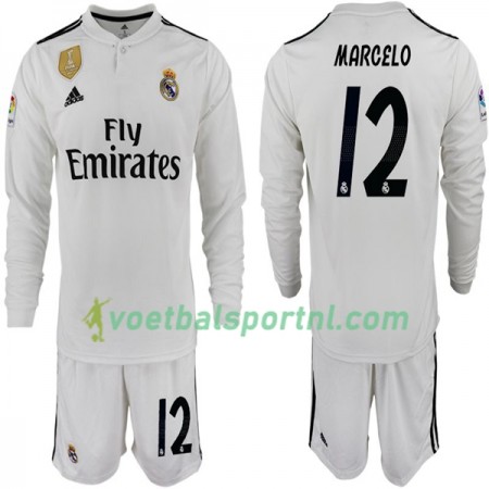 Real Madrid MARCELO 12 Kind Thuis Tenue 2018-19 L/S